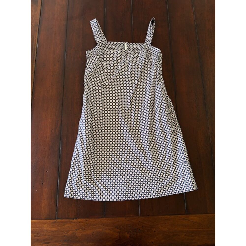 J. Crew Factory Black and White Printed Mini Dress